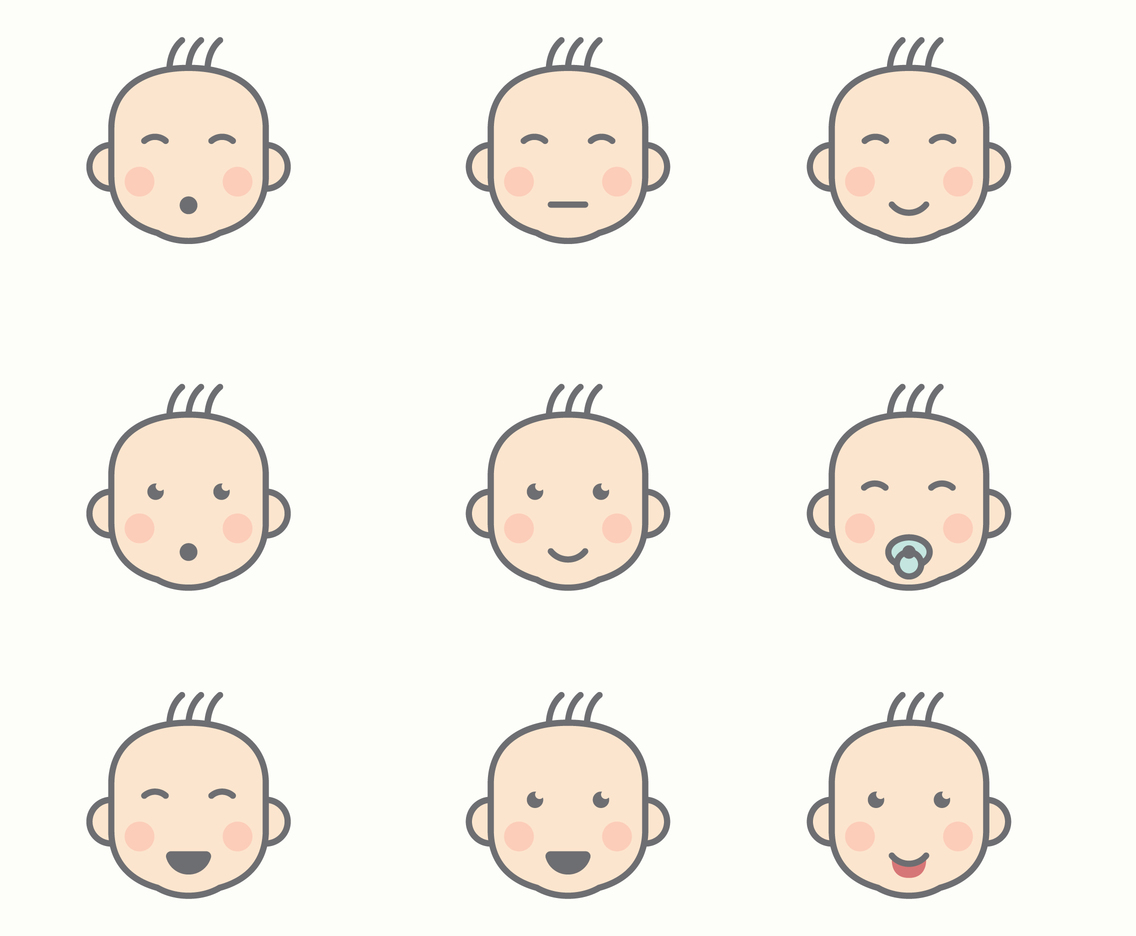 Baby Cartoon Emoticon
