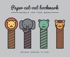 Paper Cut-Out Bookmarks