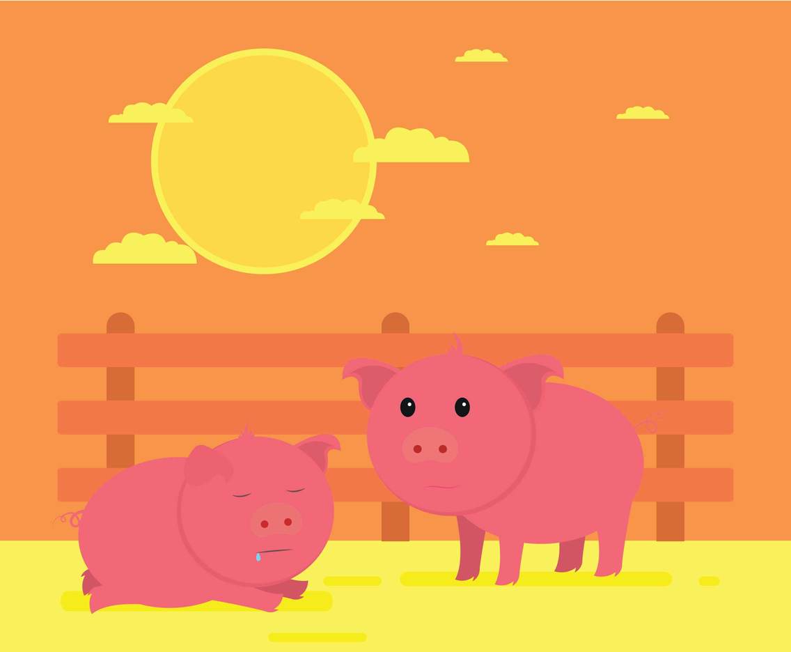 Free Pig Illustration Vector Art Graphics Freevector Com
