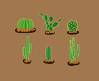 Growing Cactus Vector