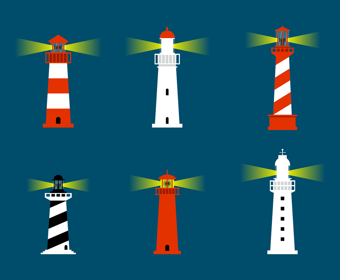 Free Lighthouse Vector