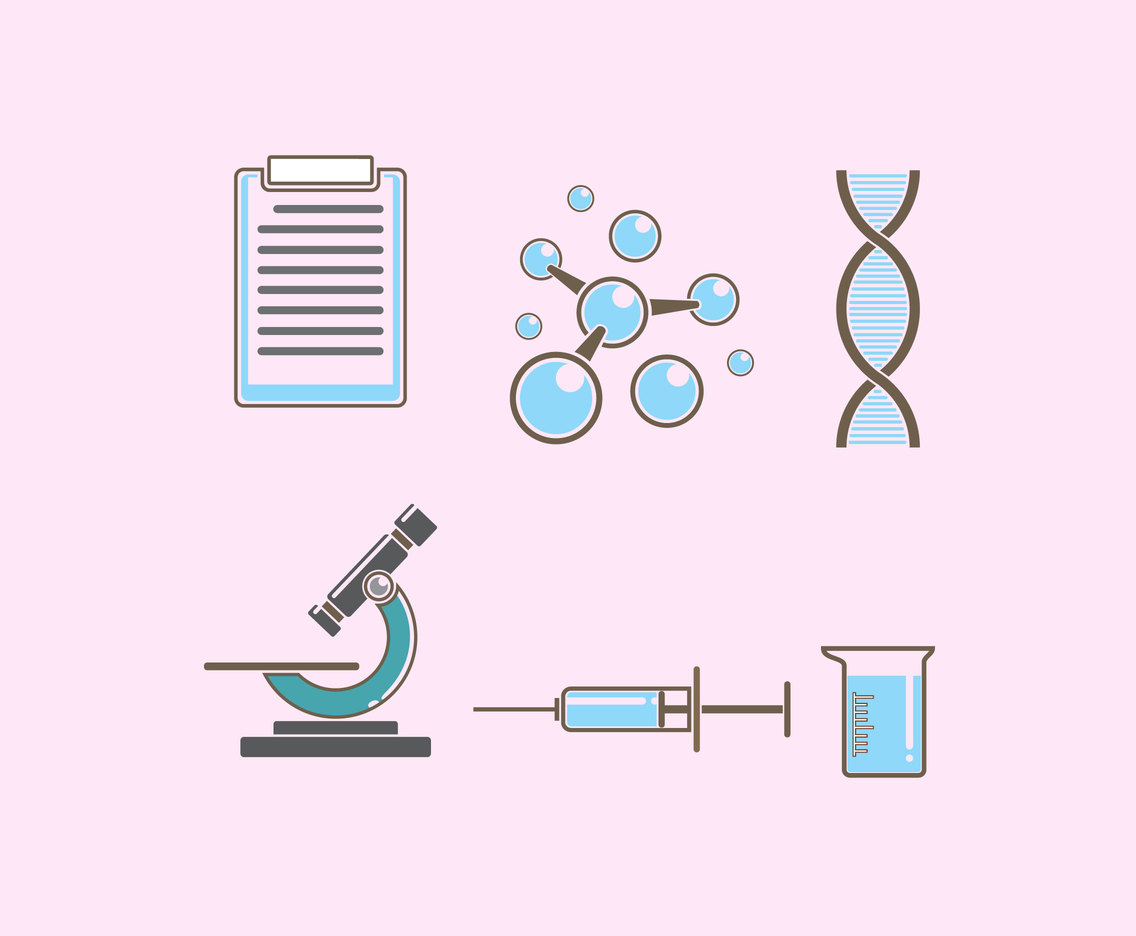 Science and Research Vector