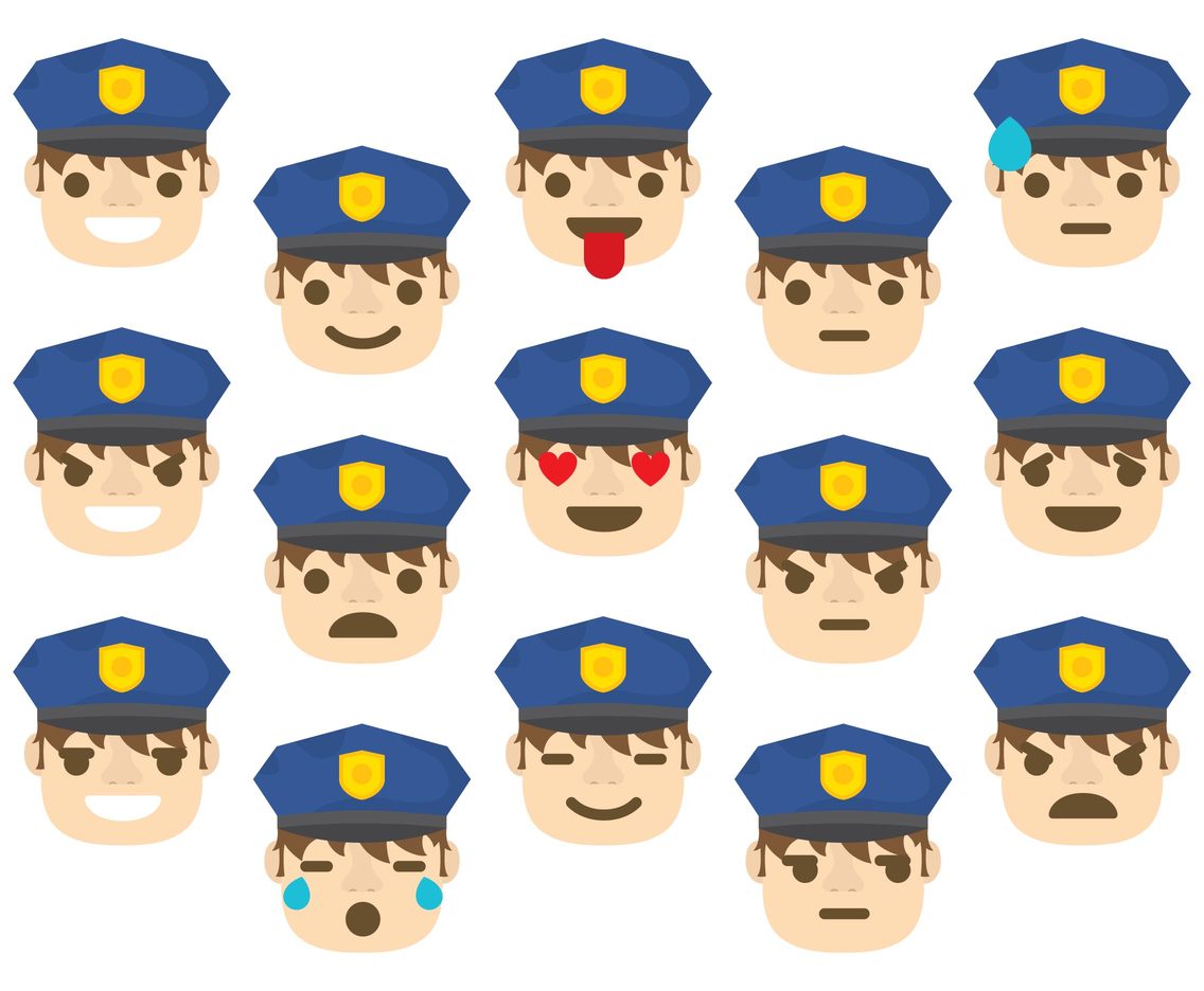 Police Emoticons
