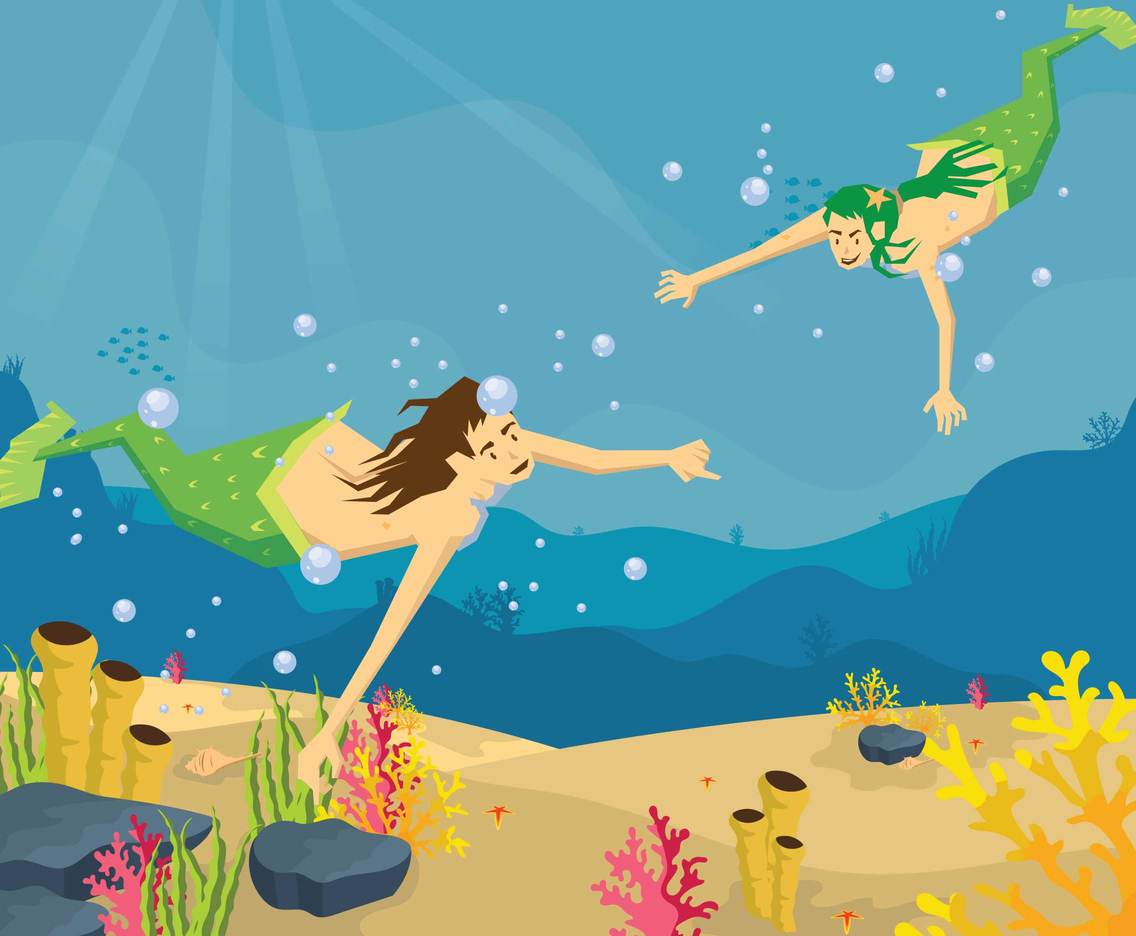 Free Mermaid Illustration