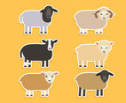 Sheep Collection vector