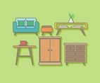 Free Home Furniture Vector