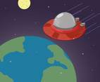 Free UFO illustration