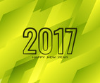 Free Vector New Year 2017 background