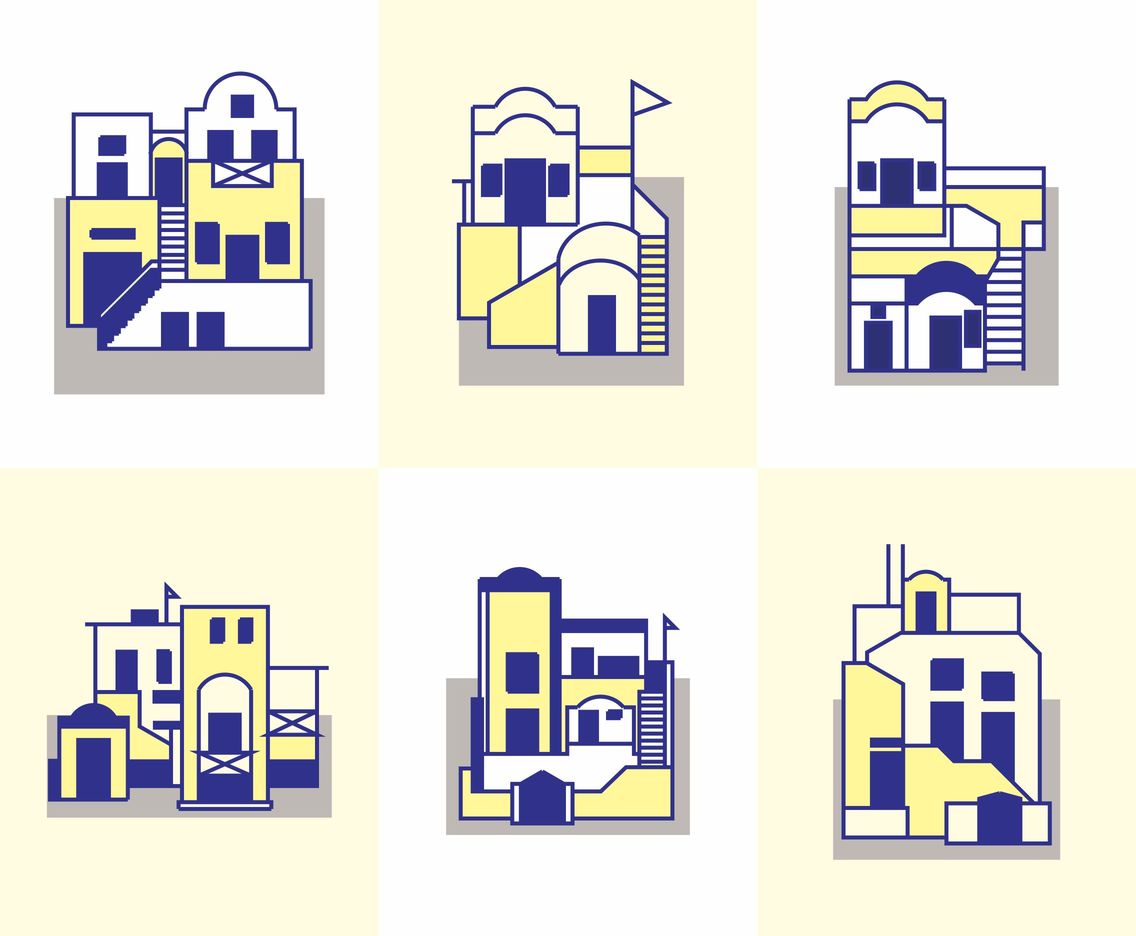 Santorini Vector