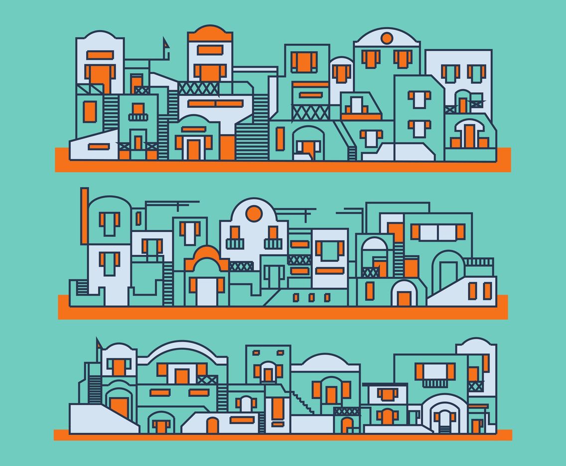 Santorini Vector