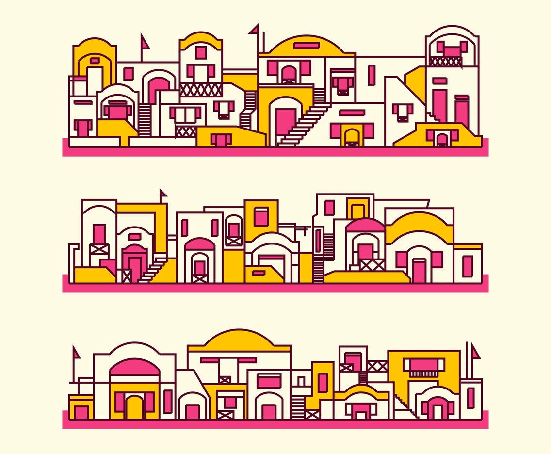 Santorini Vector