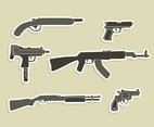 Gun Collection Vector