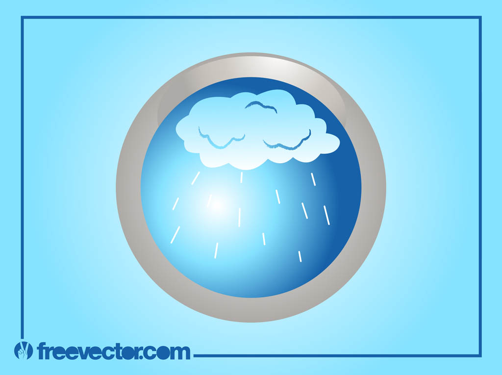 Rain Icon Vector