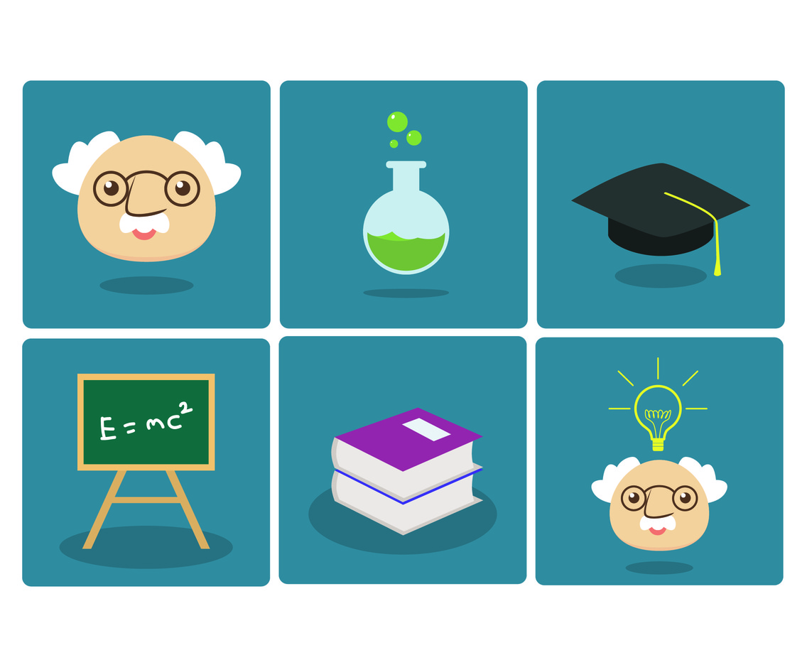 Professor's Stuff Vector Set