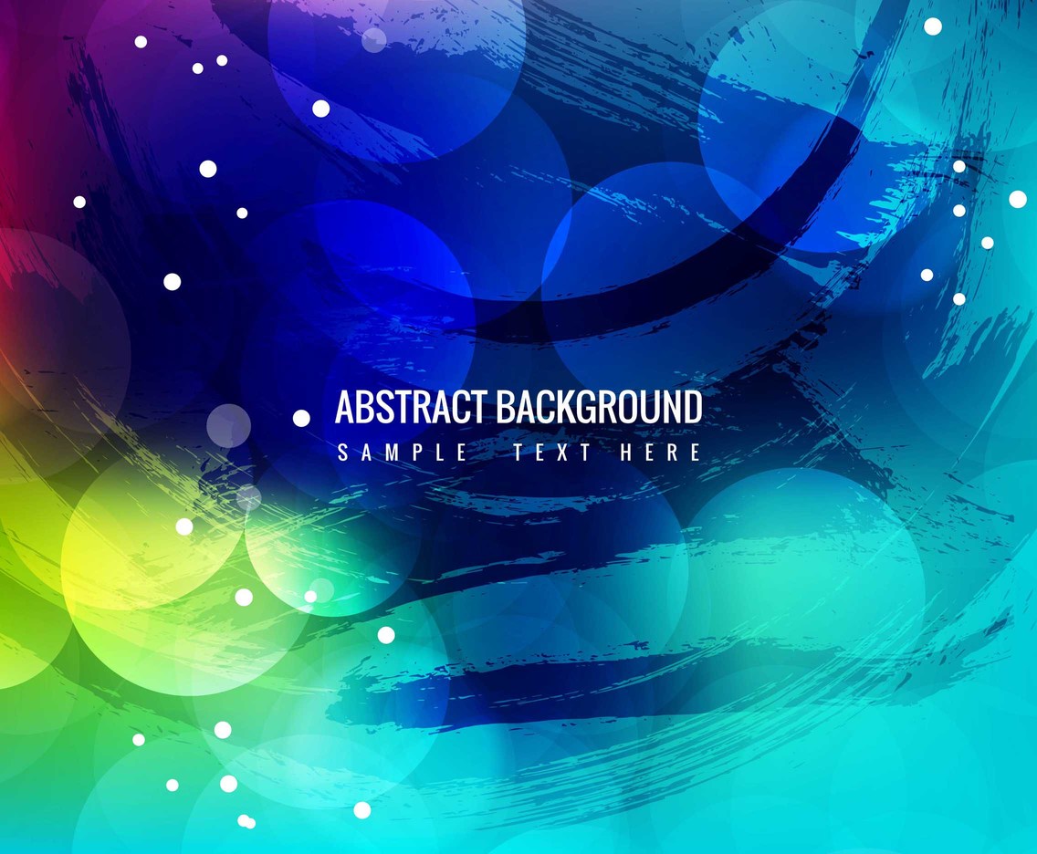 Free Vector Colorful Abstract Grunge Background