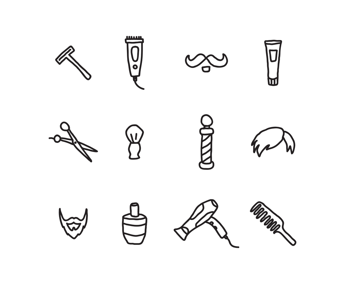 Barber Shop Vector Art, Icons, and Graphics for Free Download