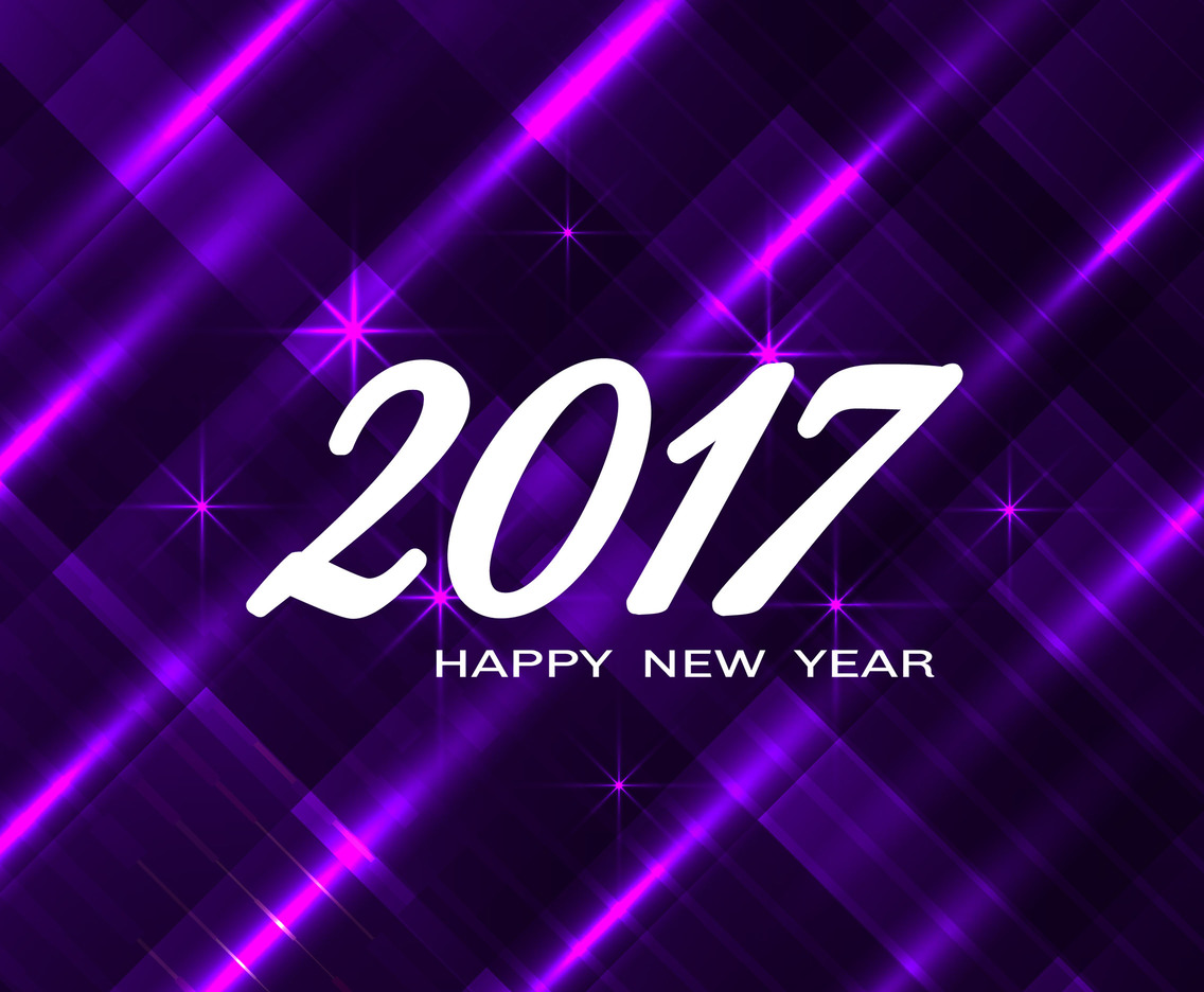 Free Vector Happy New Year 2017 Modern Background