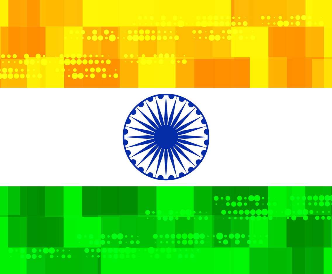 Free Indian Flag Color Background