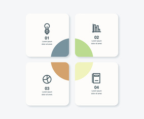 Infographic Colorful Tables Vector Art & Graphics | freevector.com