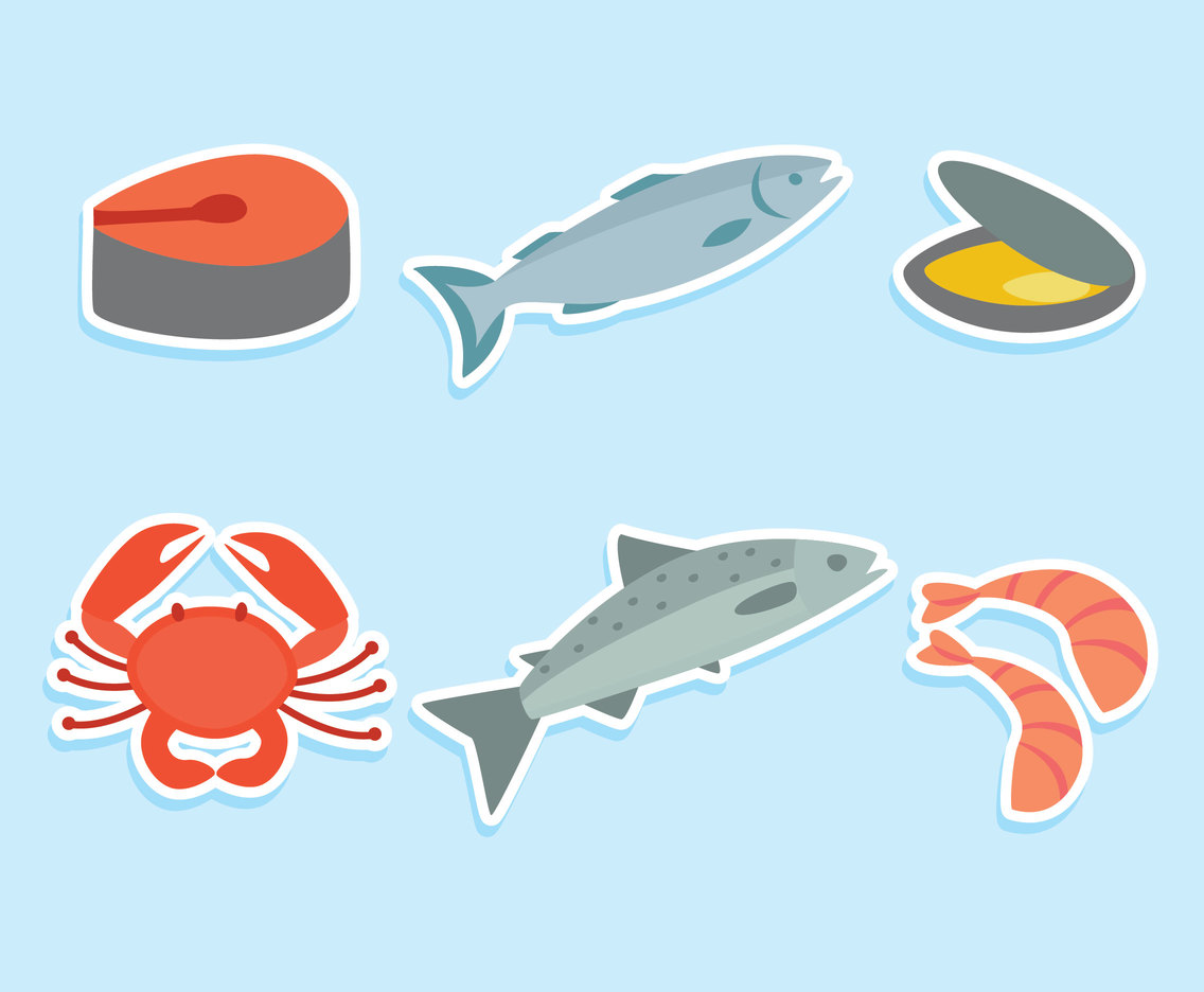 Seafood Nice Vector