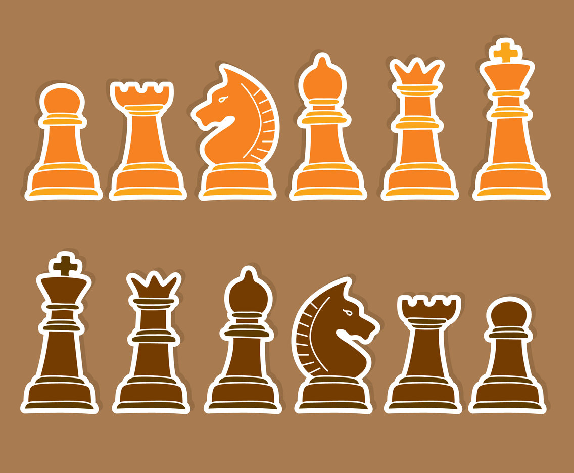 Chess Figure Vector Set