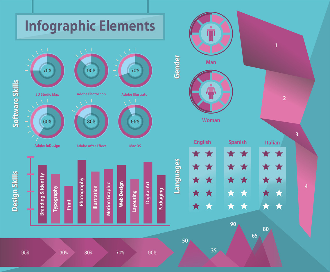 Infographic Elements Vector Design