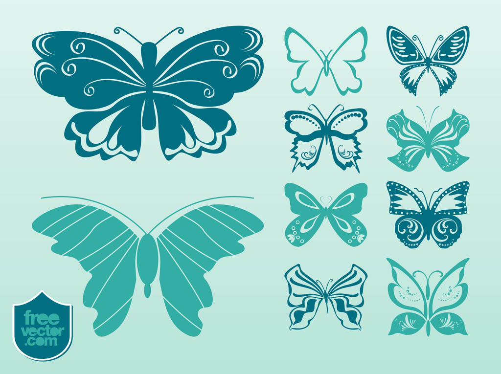 Vector Butterflies Images