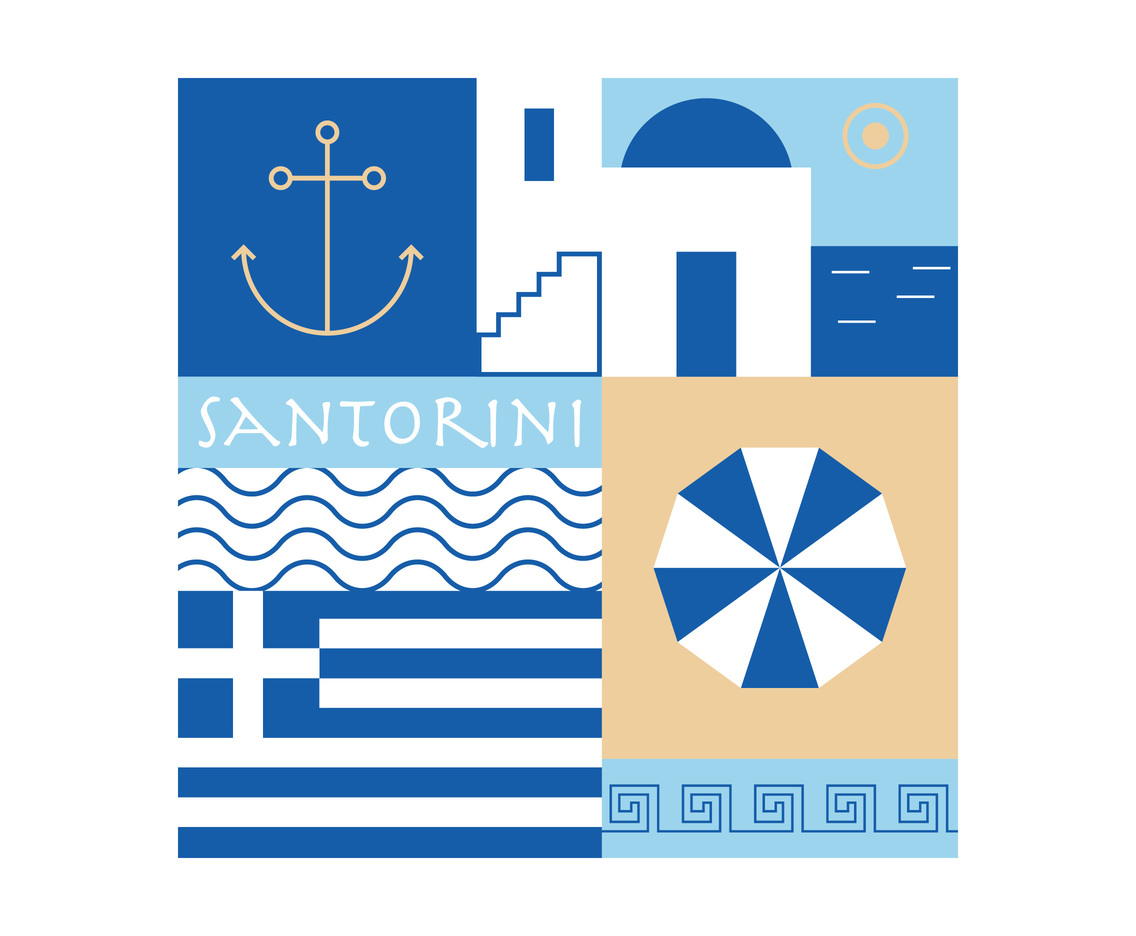 Typical Elements from Santorini