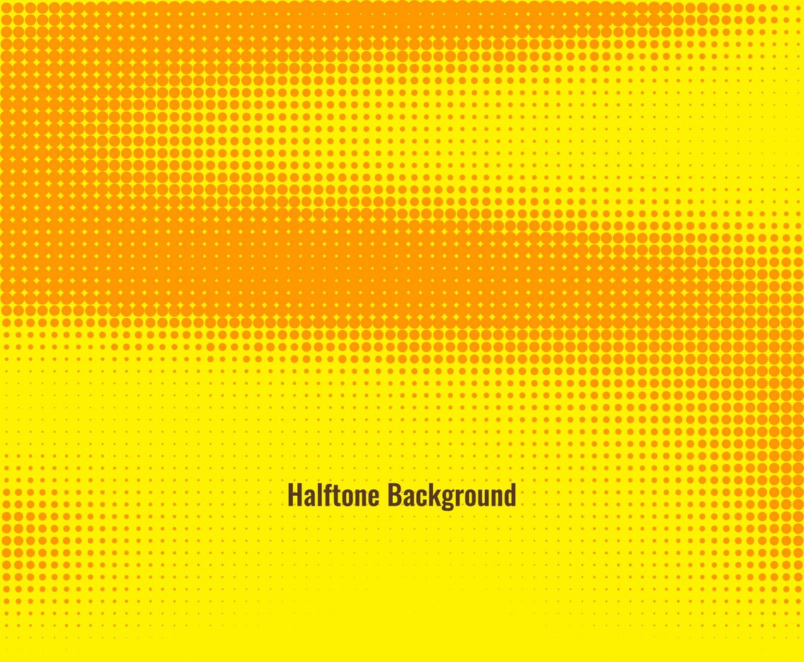 Free Vector Bright halftone Background