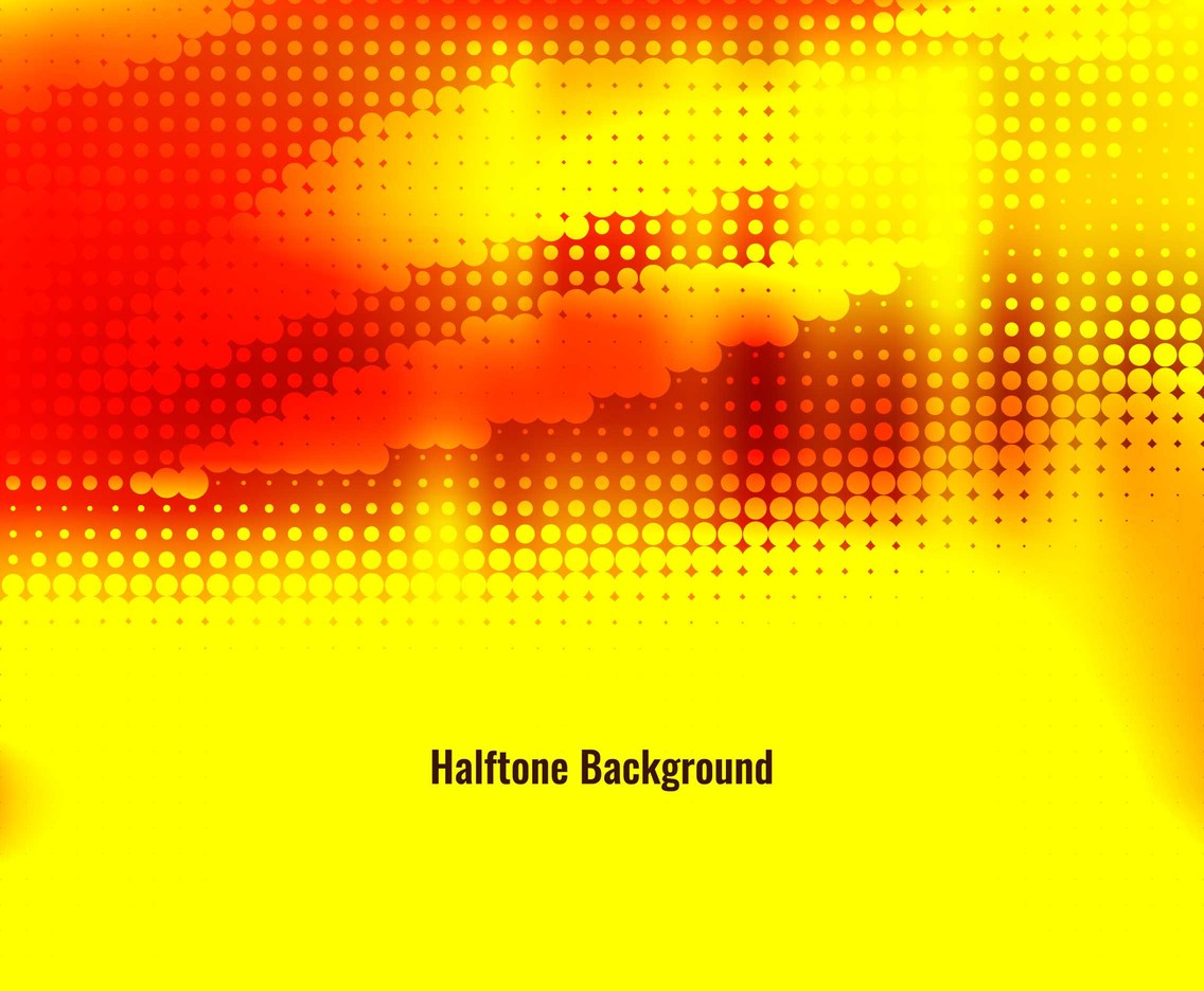 Free Vector Bright Halftone background