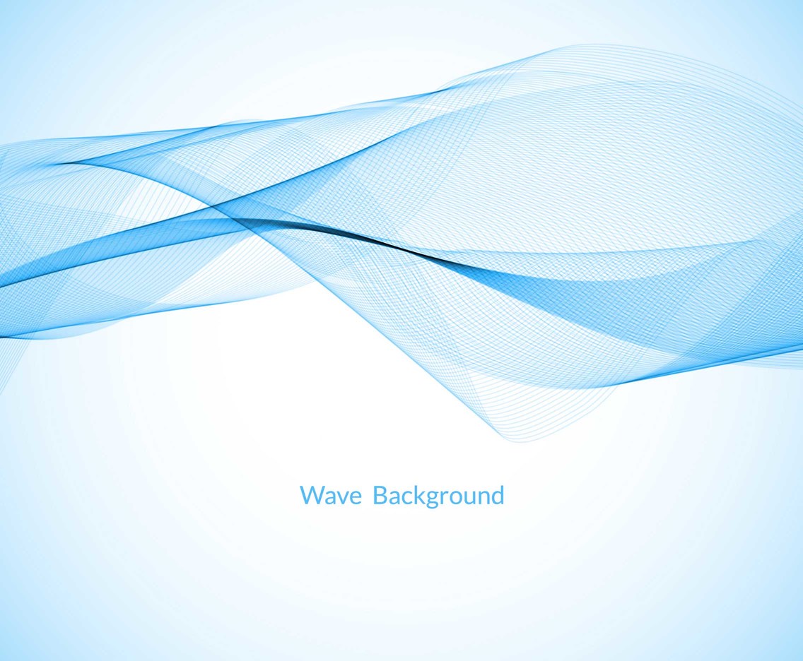 Free Vector Blue Wave Background