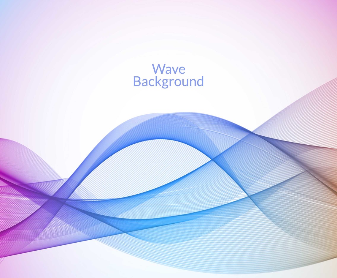 Free Vector Colorful Wave Background