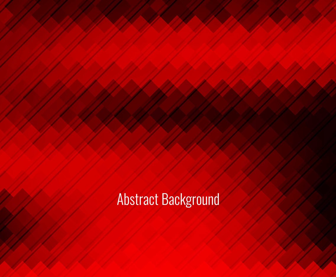 Free Vector Red Color Mosaic Background