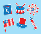 Nice 4th July Independence Element Vector
