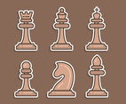 Brown Chess Vector