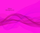 Free Vector Pink Wave Background