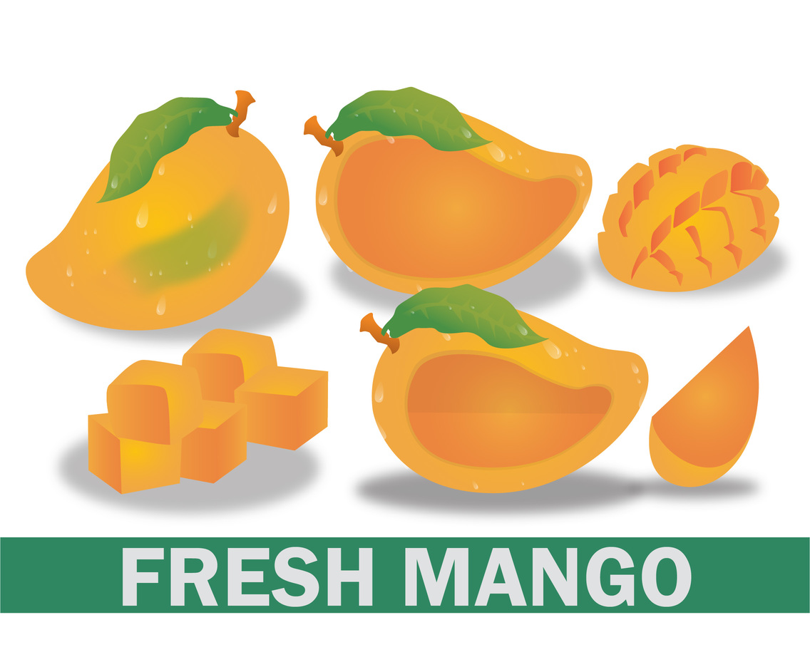 Sliced Fresh Mango