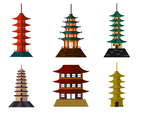 Free Pagoda Vector