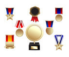 Reward award trophy medal winner