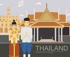 Free Thai Greeting Illustration