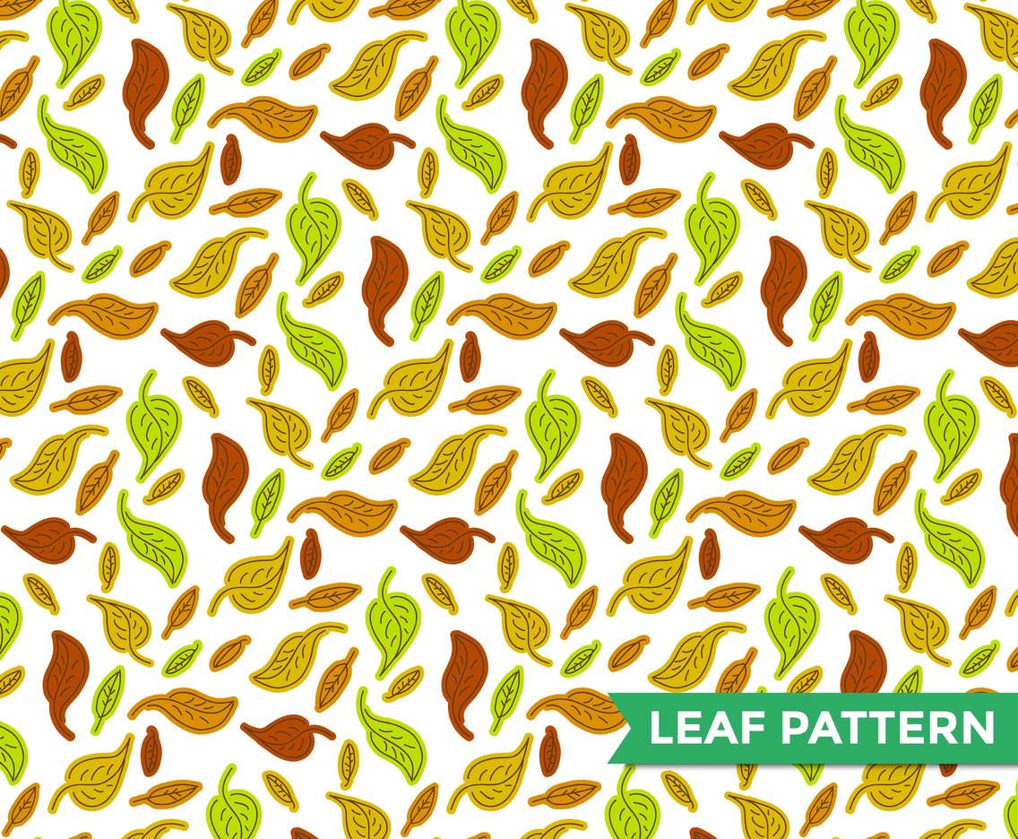 Leaf Pattern Illustration Vector