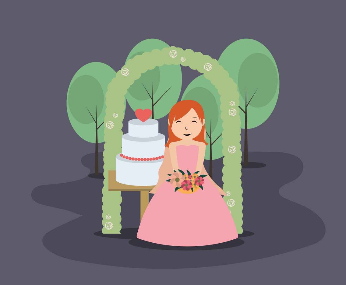Free Bride Illustration