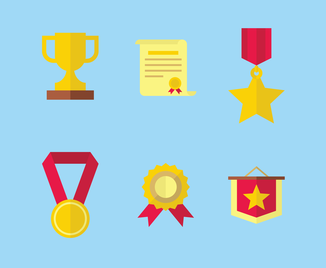 Reward Icons Vector