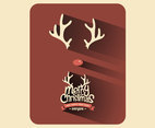 Red Nose Christmas Vector