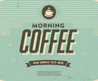 Morning Coffee Vector