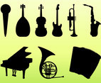 Musical Instruments Graphics Set