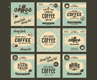 1960s Coffee Collection Vector