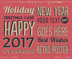 Christmas and New Year Classic Holiday Vector