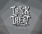 Trick-or-Treat Old Film Vector