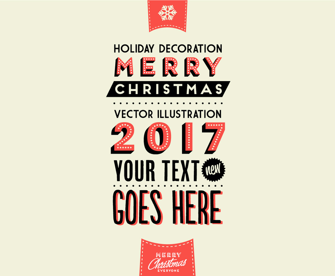 Holiday Decoration Vector